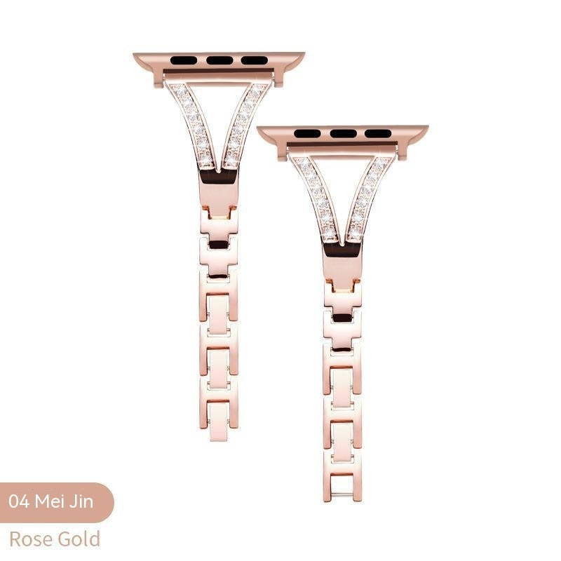 Metal Diamond Stainless Steel Strap