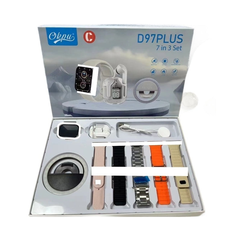 Smart Watch Men's Multi-functional Women's Sports Heart Rate Measurement Long Endurance Cross-border