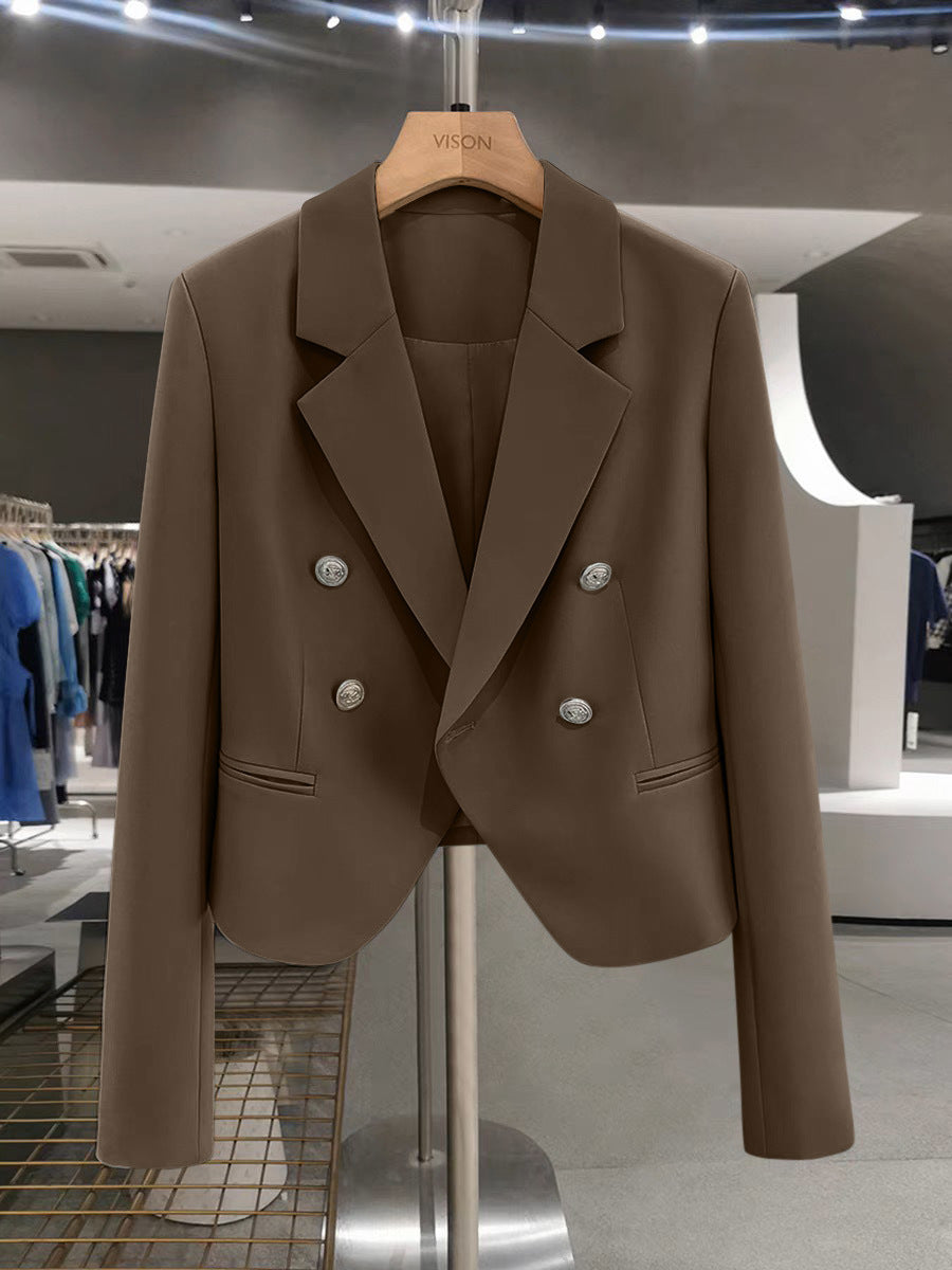 French Style Short Suit Coat Female Young